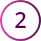 Number 2 in purple circle Number 2 in purple circle