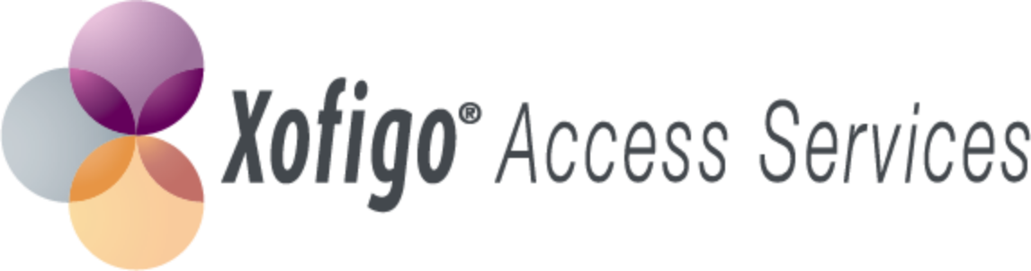 Xofigo® access services logo Xofigo® access services logo